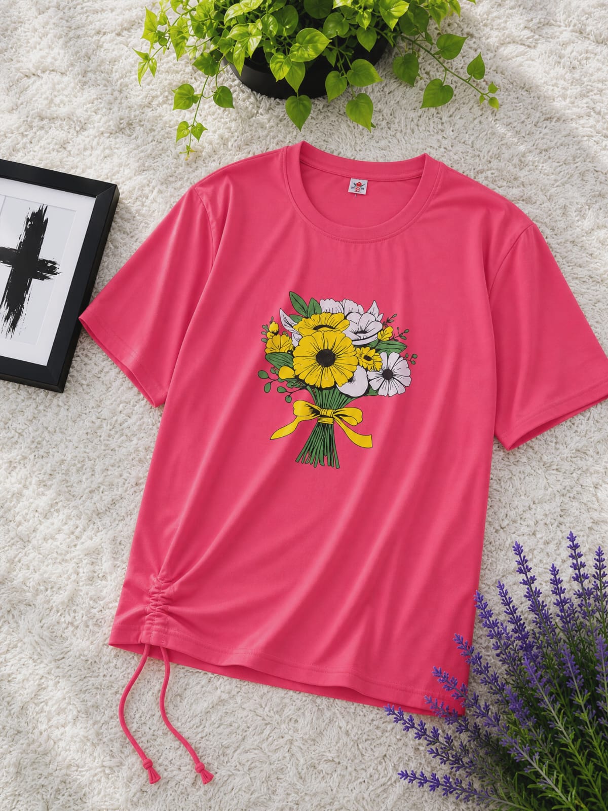 Stylish Ladies Drop Shoulder Tshirt