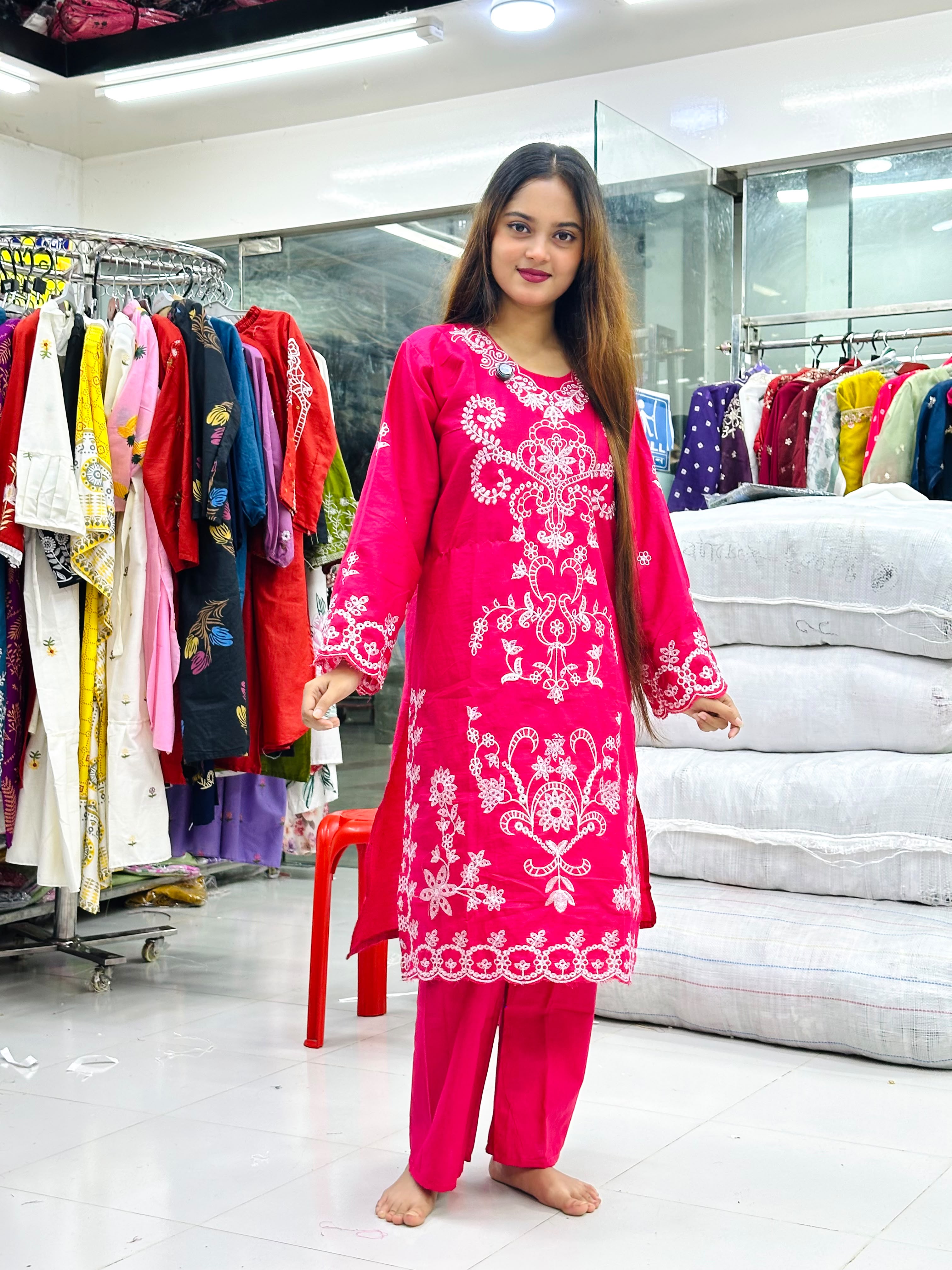 Unique Embroidered Co-Ord Set